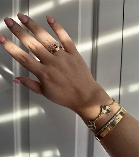 cartier love ring dupe silver|bracelets that look like cartier.